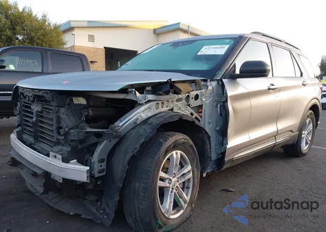 2021 Ford Explorer Xlt из США, поврежденный, VIN 1FMSK7DH4MGA16433